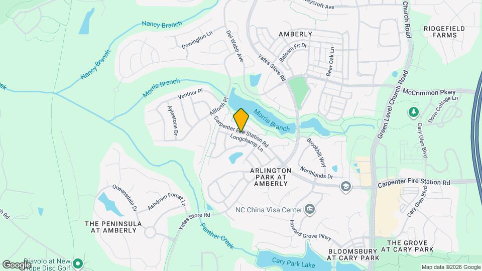 318 Longchamp Ln Map and Location Details