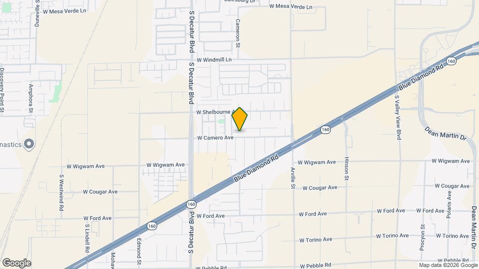 4648 W Camero Ave Map and Location Details