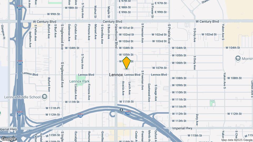 4315 Lennox Blvd Map and Location Details