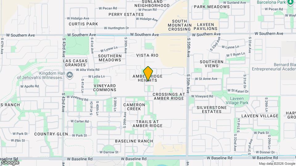 3734 W Apollo Rd Map and Location Details