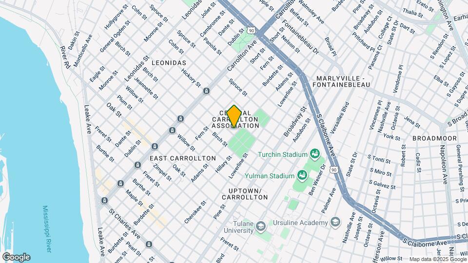 7707 Green St, Unit 7707 Green St. N.O.70118 Mapa y Detalles de la Ubicación