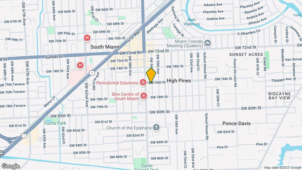 7636 SW 56th Ave Map and Location Details