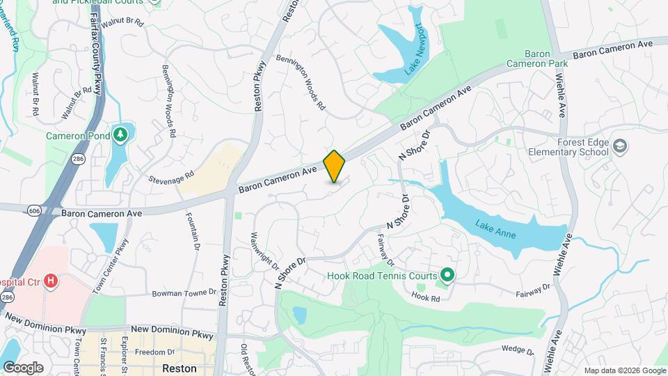 11612 Vantage Hill Rd, Unit VH12-11B Map and Location Details