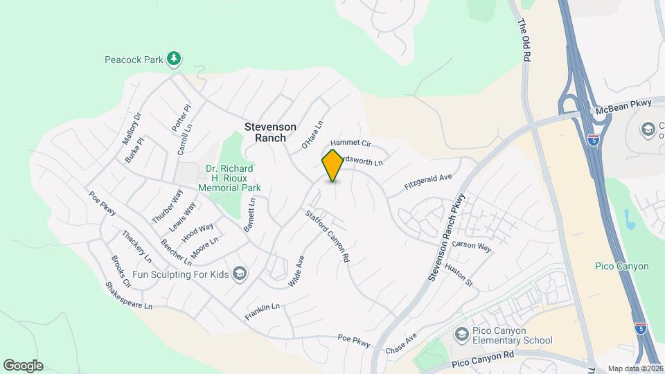 Stevenson Ranch Map and Location Details