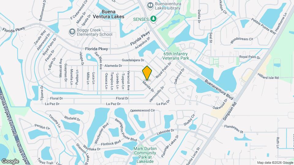 147 Merida Dr Map and Location Details