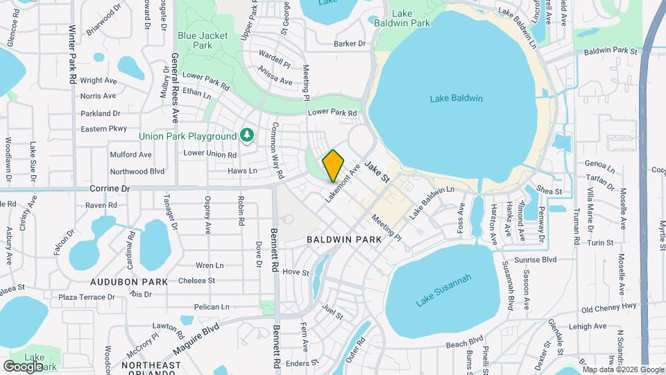 1674 Lakemont Ave Map and Location Details