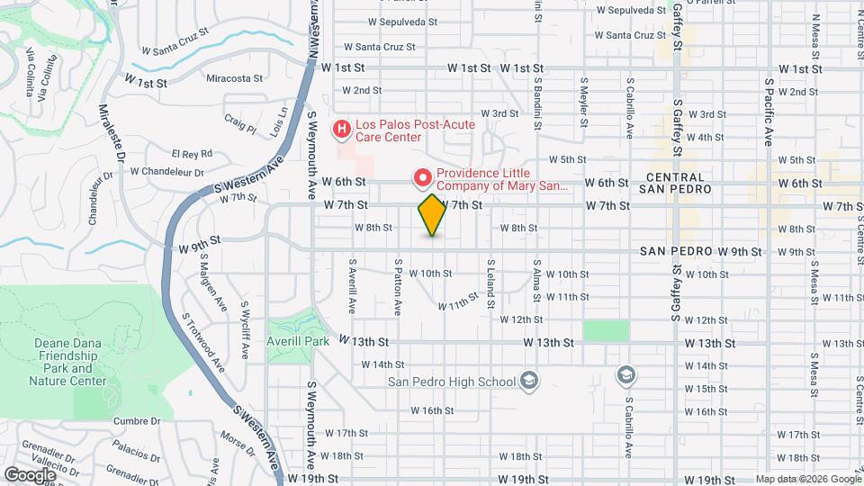 1222 W 9th St Map and Location Details