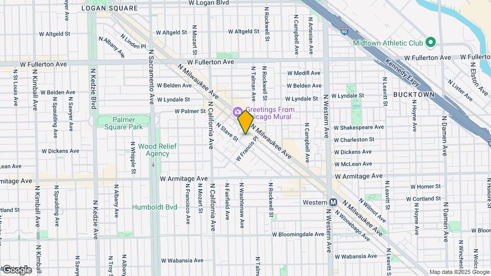 2627 W Attrill St Map and Location Details
