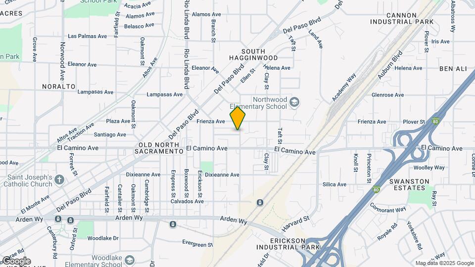 2553 Lexington St Map and Location Details