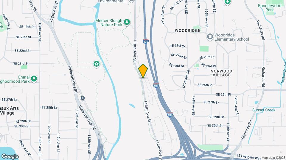 2500 118th Ave SE Map and Location Details