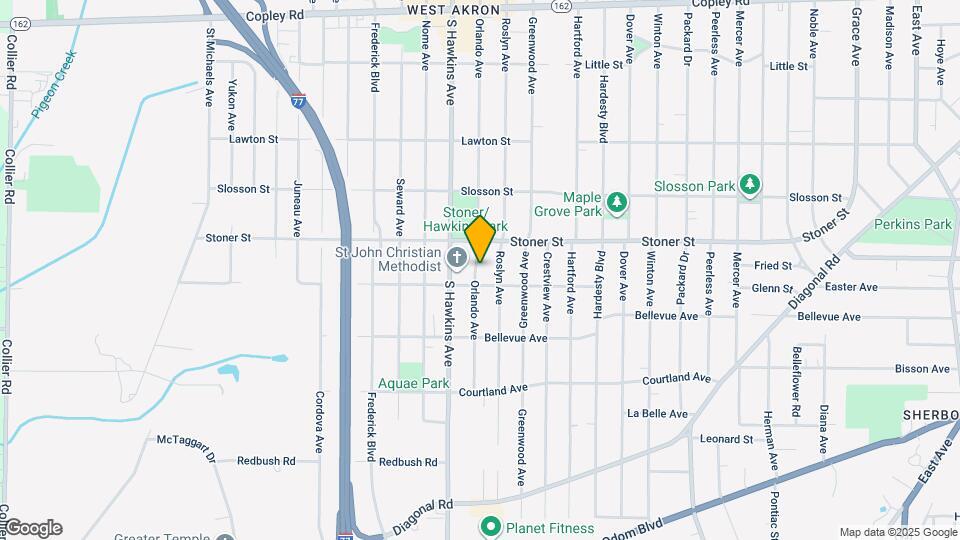 1299 Orlando Ave Map and Location Details