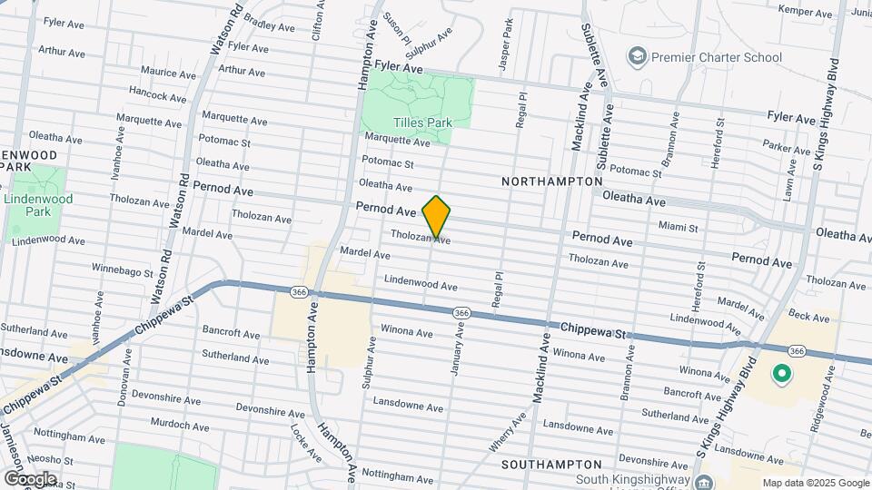 3700 January Ave Map and Location Details