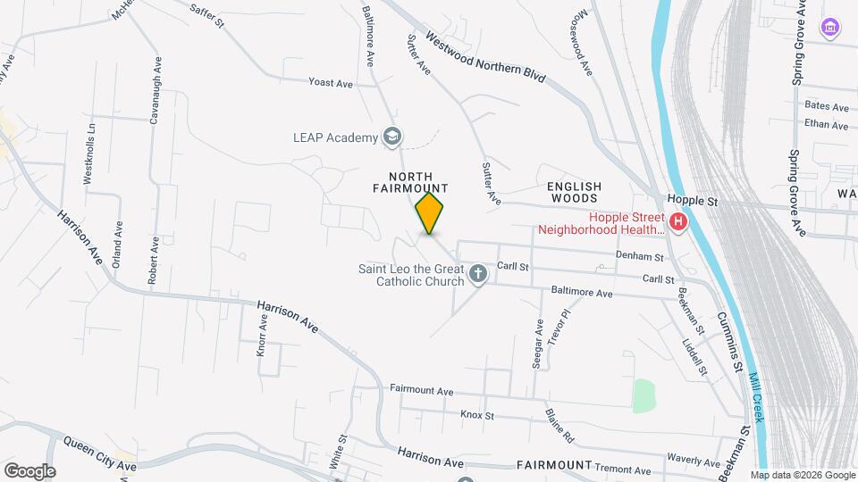 1905 Baltimore Ave Map and Location Details