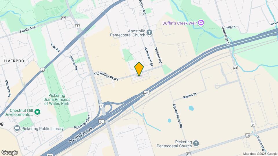 1758 Pickering Pky Map and Location Details