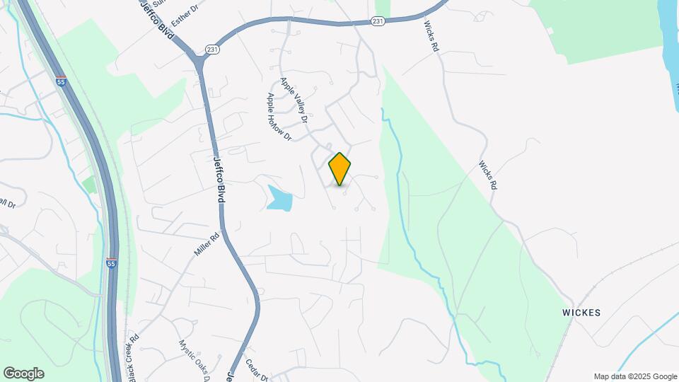 1517 Apple Hill Ct Map and Location Details