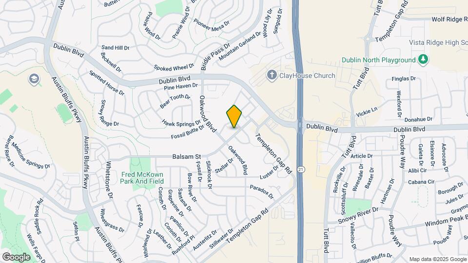5470 Balsam St Map and Location Details