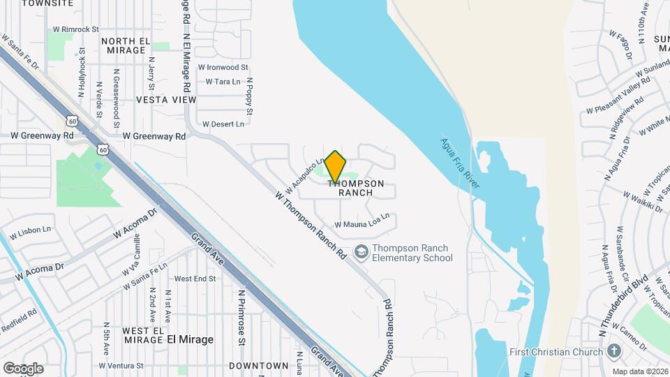 11825 W Maui Ln Map and Location Details