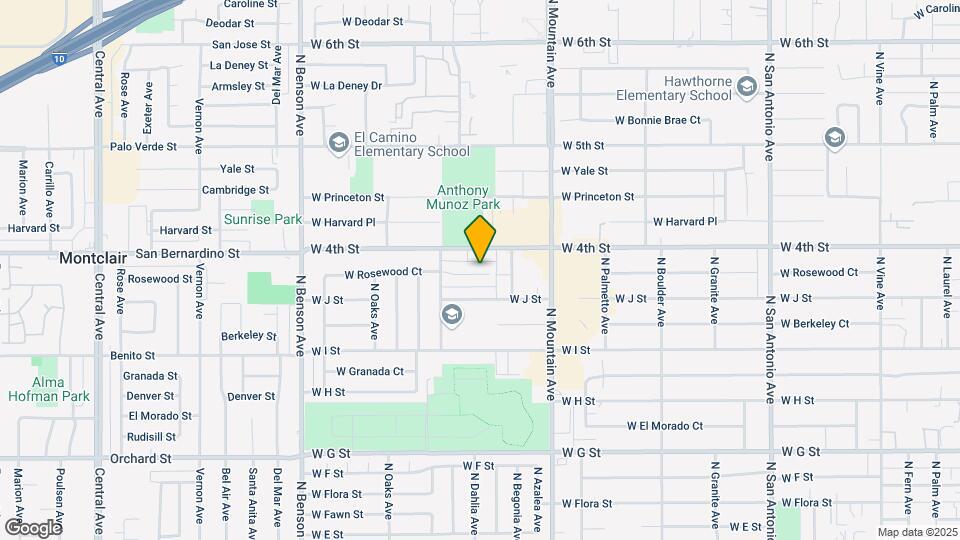 1222 Rosewood Ct Map and Location Details