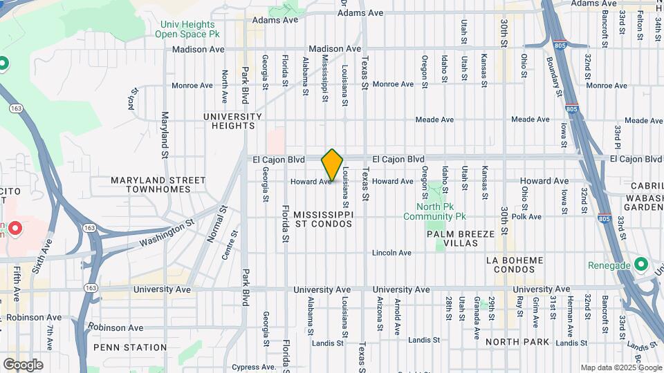 2203 Howard Ave Map and Location Details