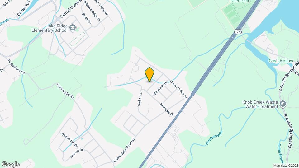 3705 Meadow Green Dr Map and Location Details