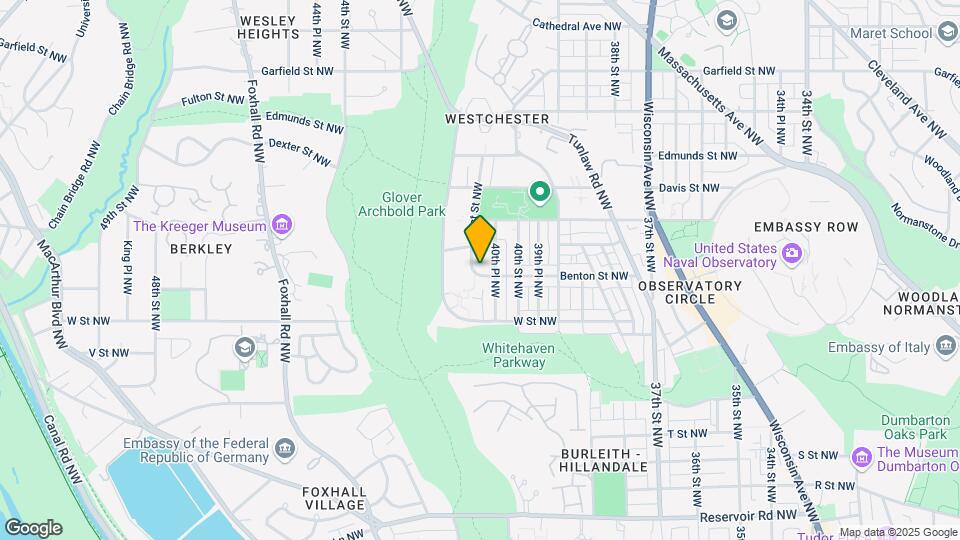 4027-4029 Benton St NW Map and Location Details