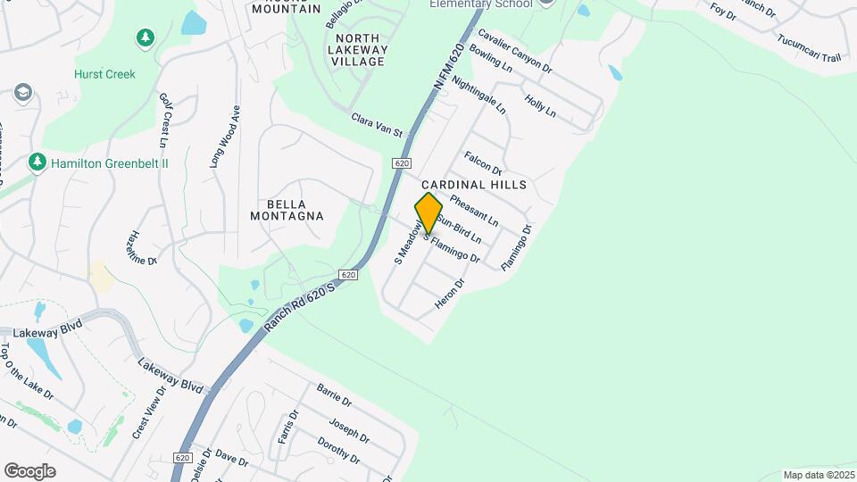 400 Hummingbird Ln Map and Location Details