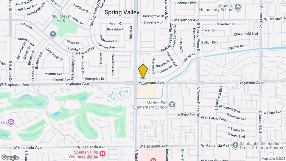 4872 Nara Vista Way, Unit 104 Map and Location Details