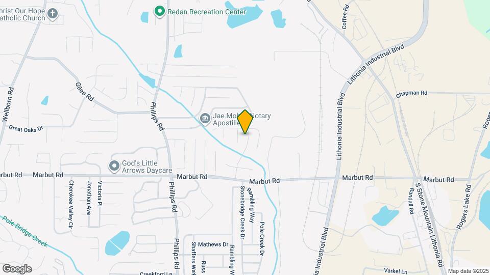 2033 Charter Ln Mapa y Detalles de la Ubicación