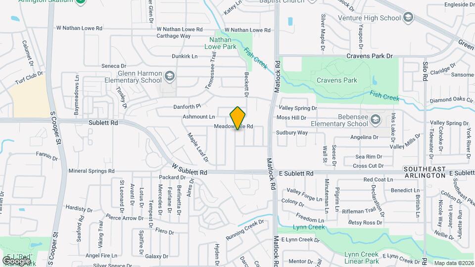 6005 Ivy Glen Dr Map and Location Details