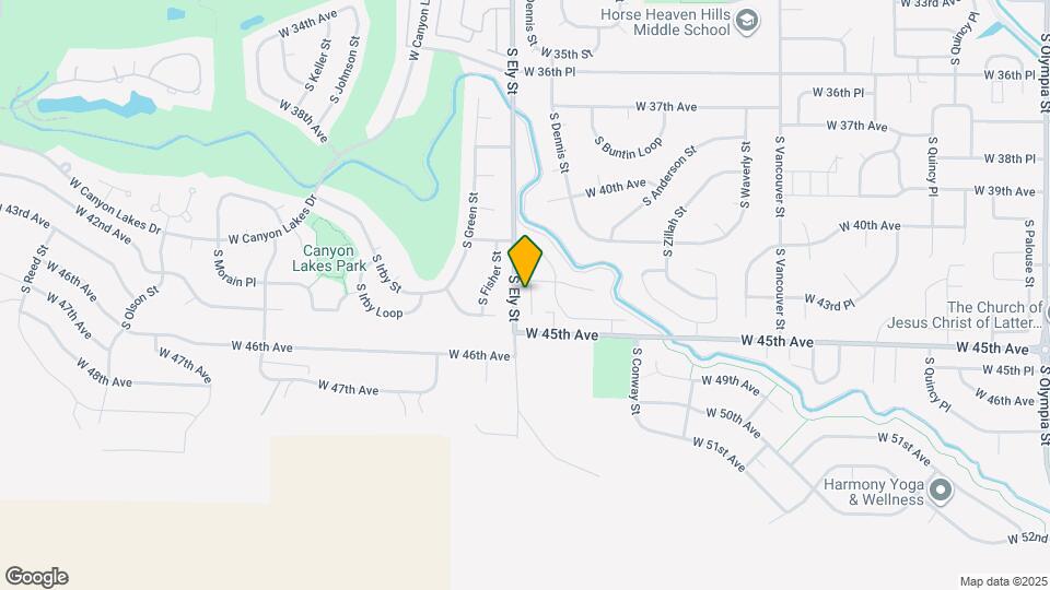 4316 S Dennis Ct Map and Location Details