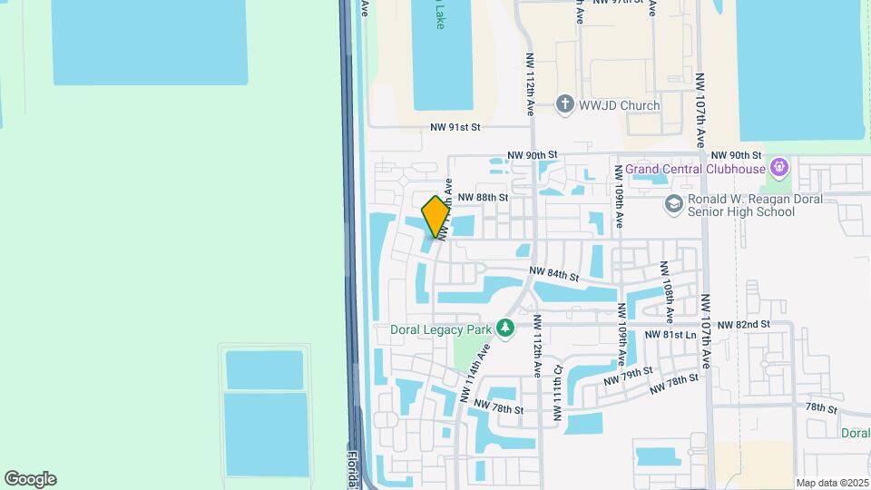 8502 NW 114th Ave Map and Location Details