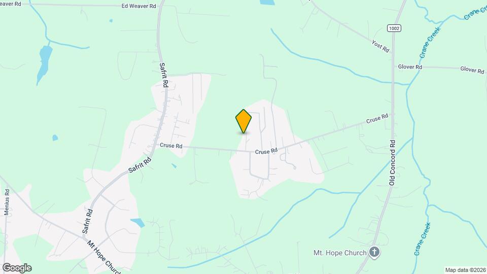 1059 Hugo Dr Map and Location Details