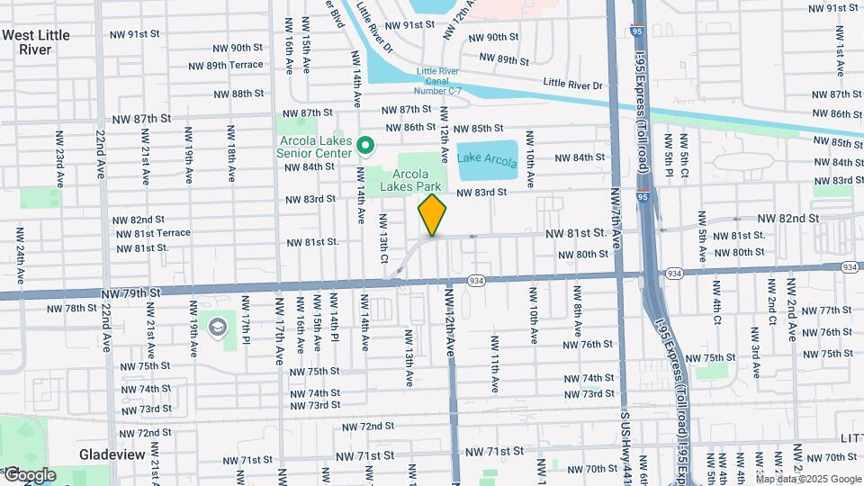 8036 NW 12th Ct Mapa y Detalles de la Ubicación