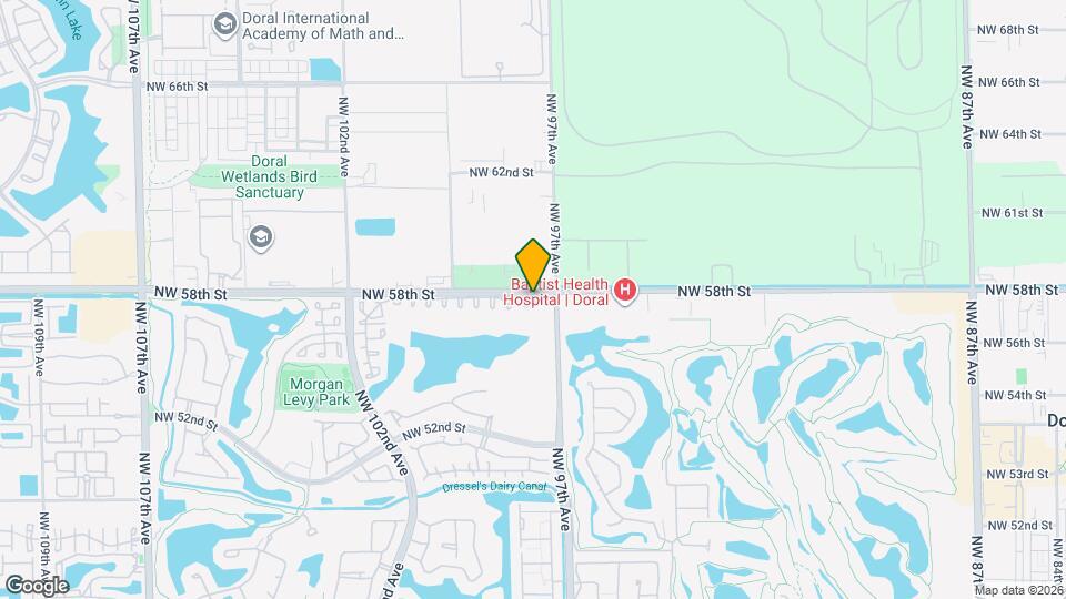 5763 NW 97th Ct Map and Location Details