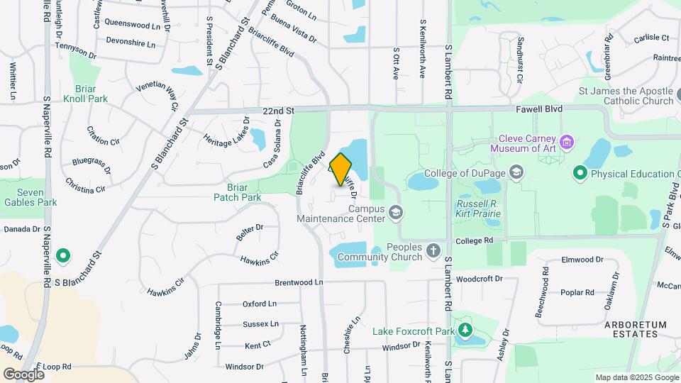 1605 Thames Ct Map and Location Details