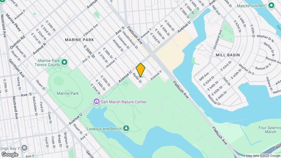 2251 Ryder St Map and Location Details