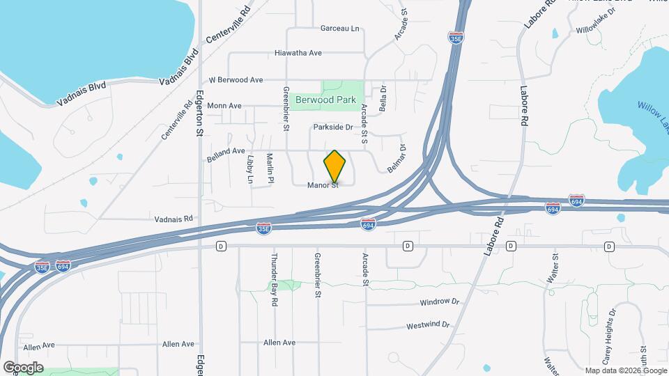 768 Manor St Map and Location Details