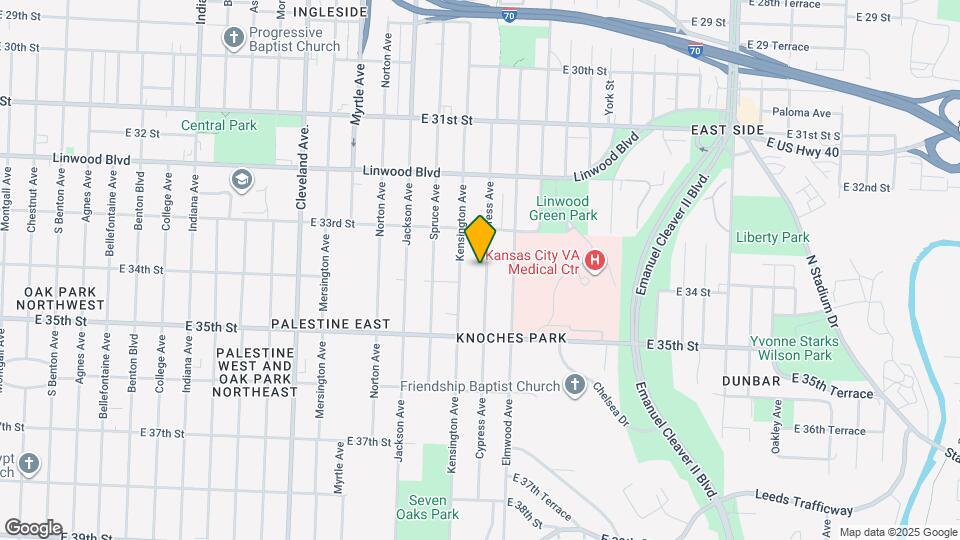 3336 Cypress Ave Mapa y Detalles de la Ubicación