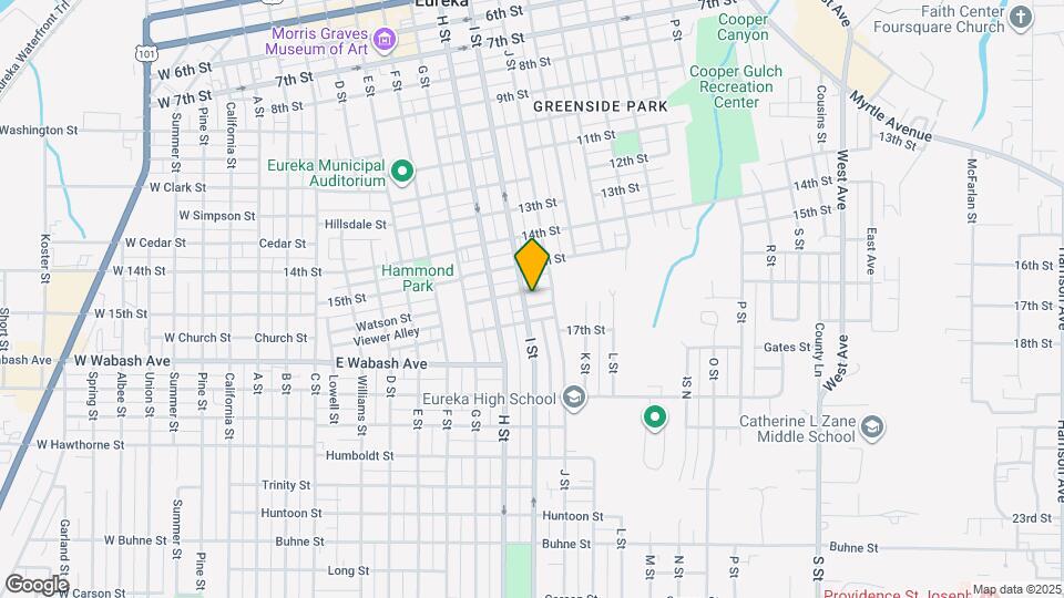 1603 I St Map and Location Details