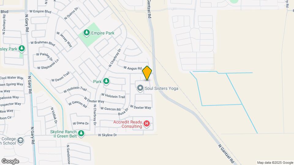 61 W Hereford Dr Map and Location Details