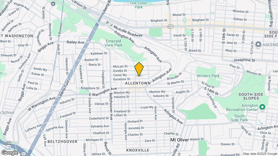 811 Excelsior St Map and Location Details