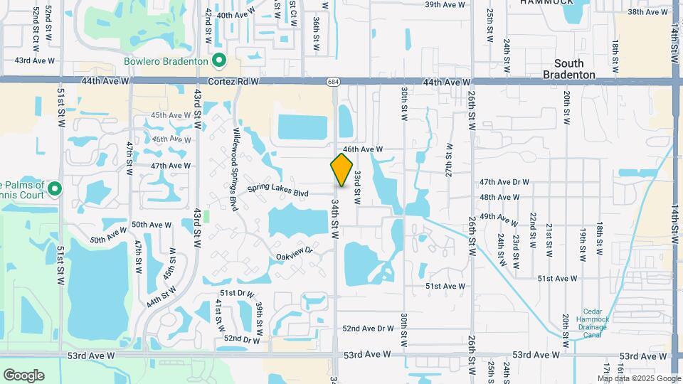 4725 34th St W-Unit -4725 34th St W Map and Location Details