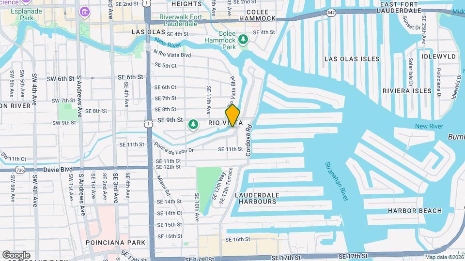 1313 Ponce de Leon Dr Map and Location Details