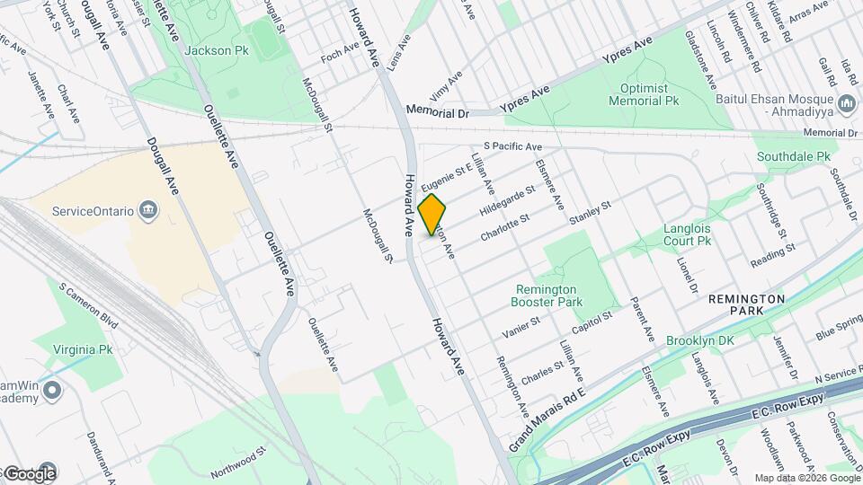 567 Hildegarde St Map and Location Details