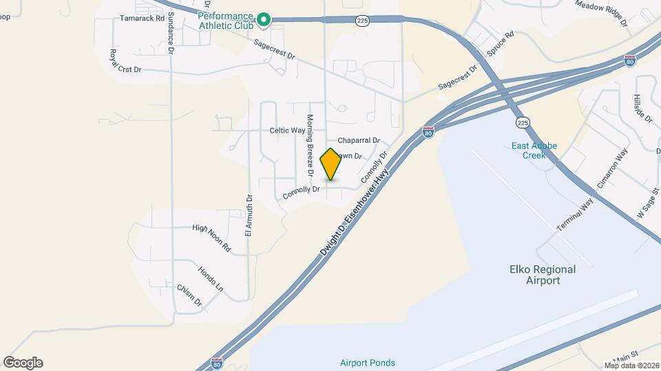 2770 Jennings Way Map and Location Details