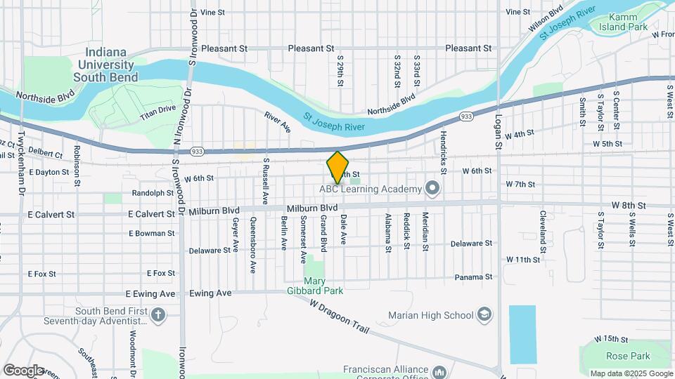 521 Dale Ave Mapa y Detalles de la Ubicación