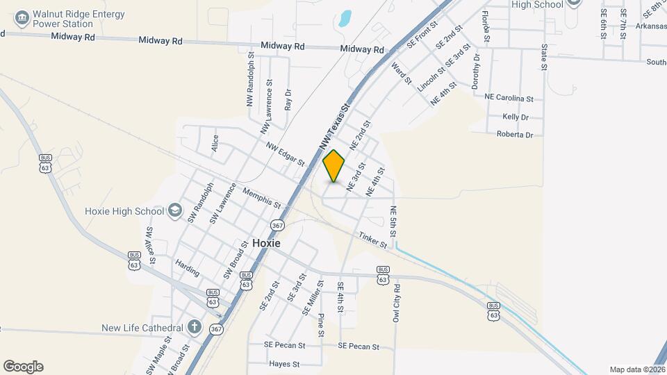 208 NE 2nd St, Unit C Map and Location Details