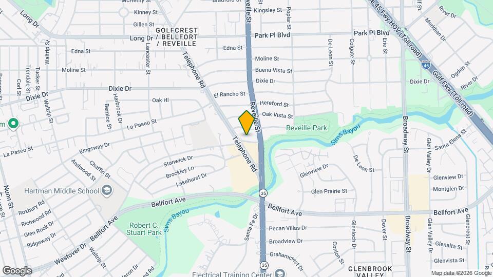 7529 Westover St Map and Location Details