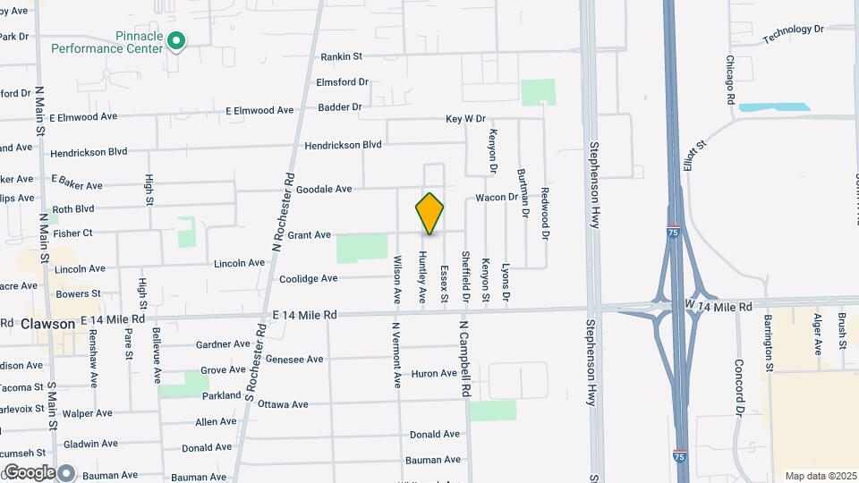 336 Huntley Ave Map and Location Details