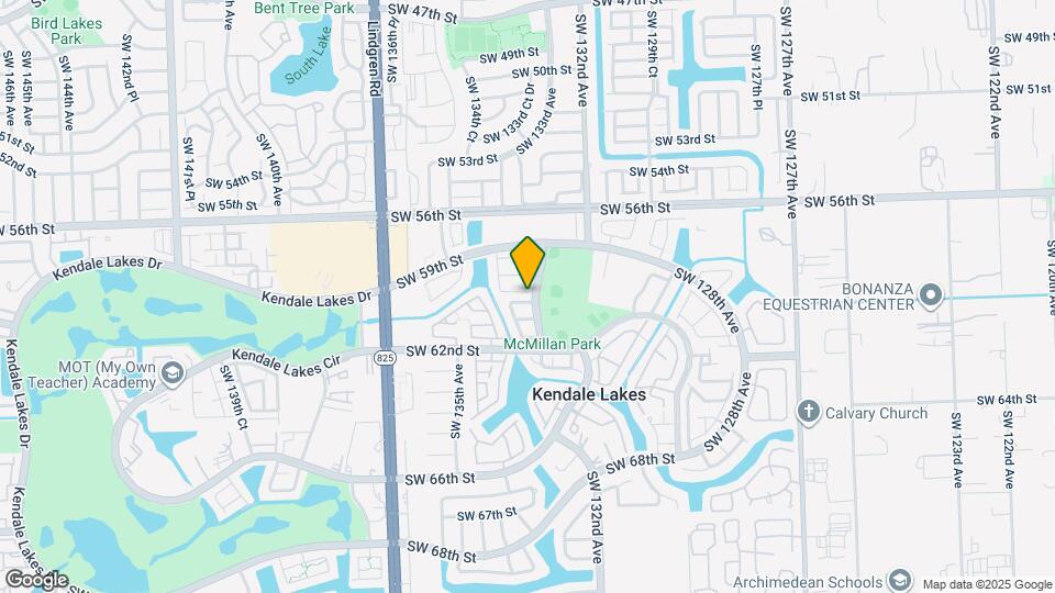 13308 SW 60th Ter Map and Location Details